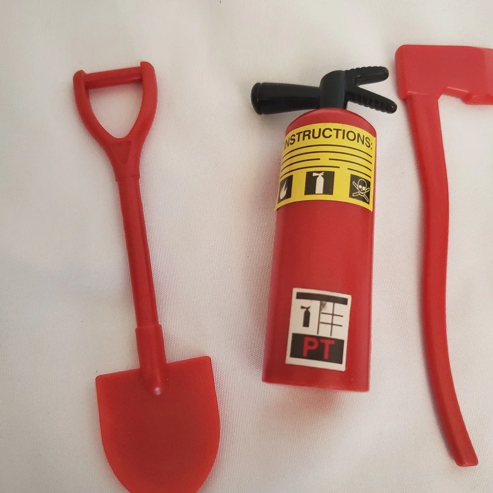 12 Inch Action Figure Tool‎ Lot Firefighter